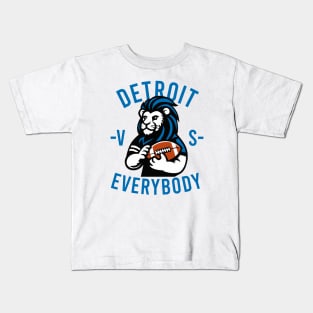 Detroit Lion VS Everybody Kids T-Shirt